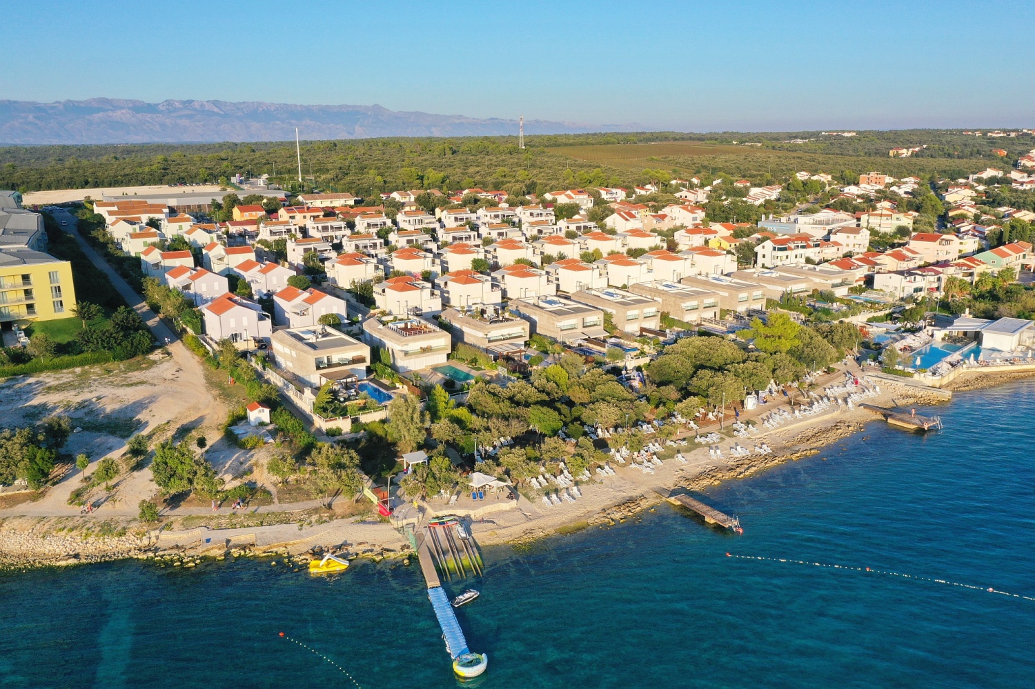 Excellent Sunnyside beach in Petrčane